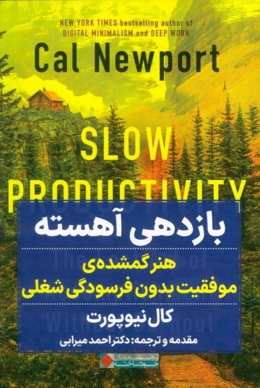 تصویر  بازدهی آهسته (هنر گمشده موفقیت بدون فرسودگی شغلی)