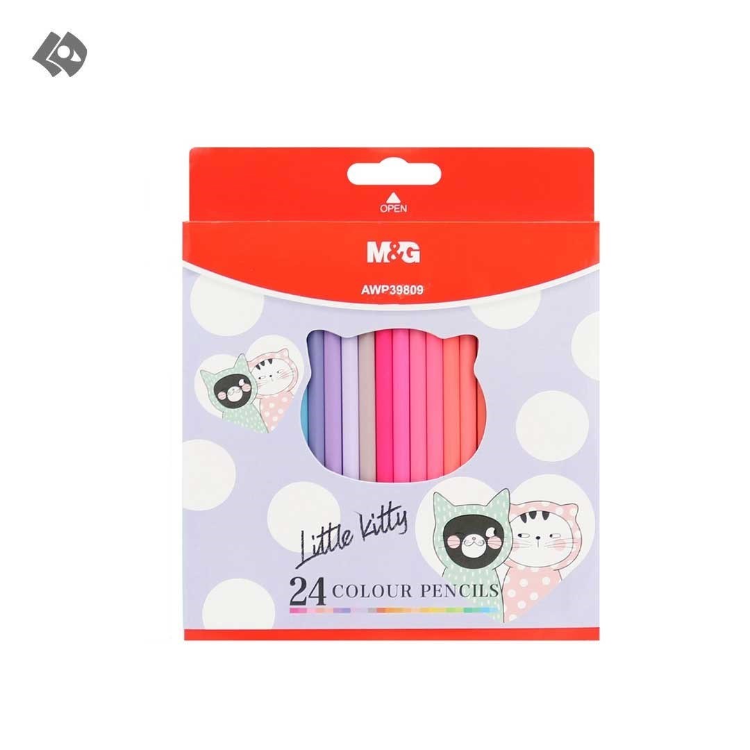 تصویر  مداد رنگی 24 رنگ SO MANY CATS کد AWP39809
