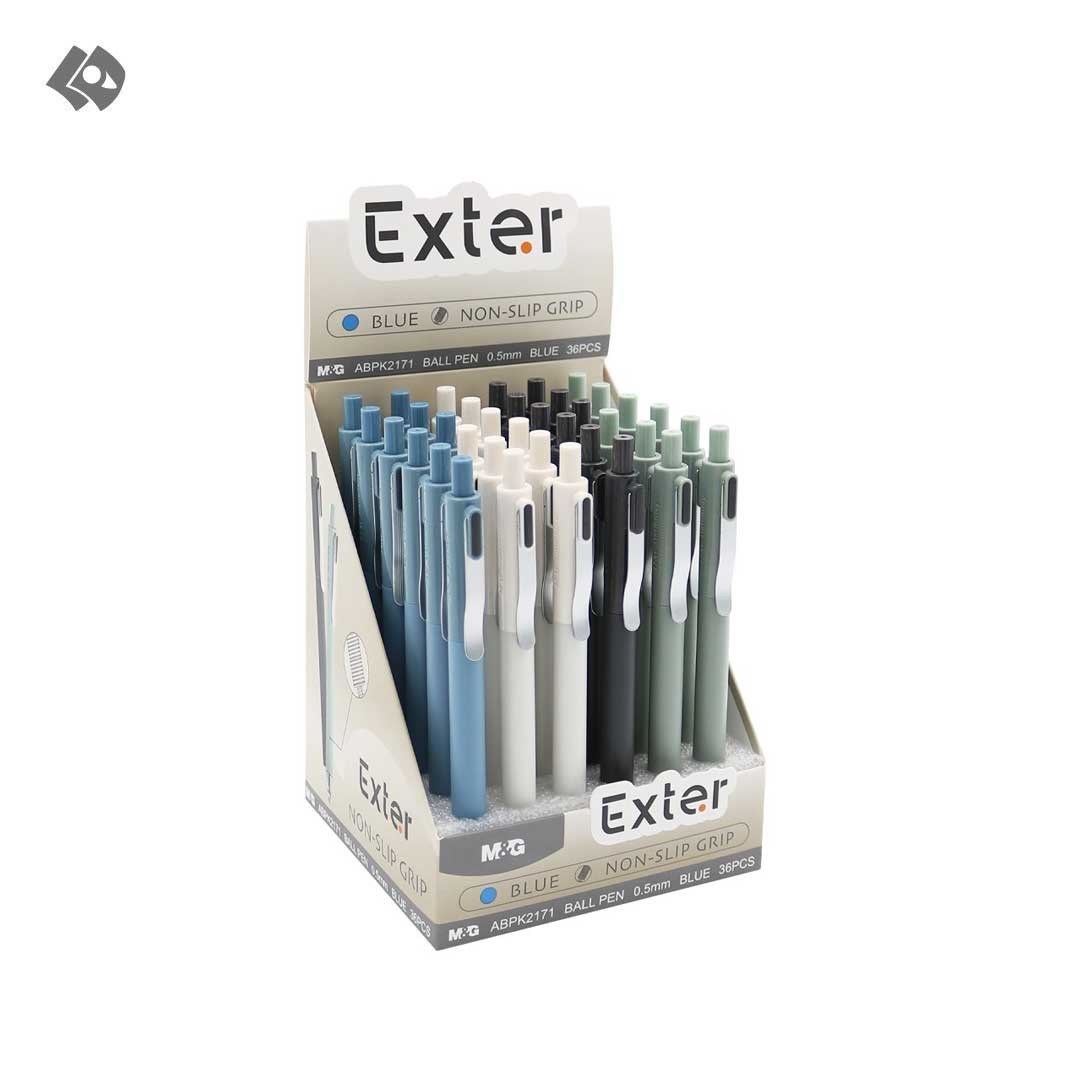 تصویر  خودکار آبی 0.5 مدل EXTER کد ABPK2171