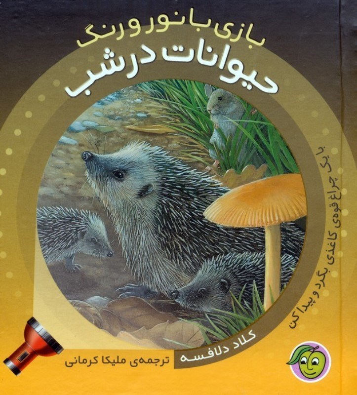 تصویر  حیوانات در شب (بازی با نور و رنگ)