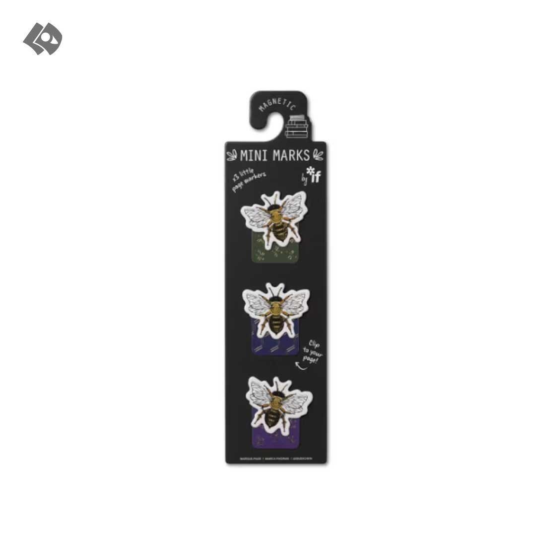 تصویر  مینی بوک مارک مغناطیسی If مدل Bees کد 15905