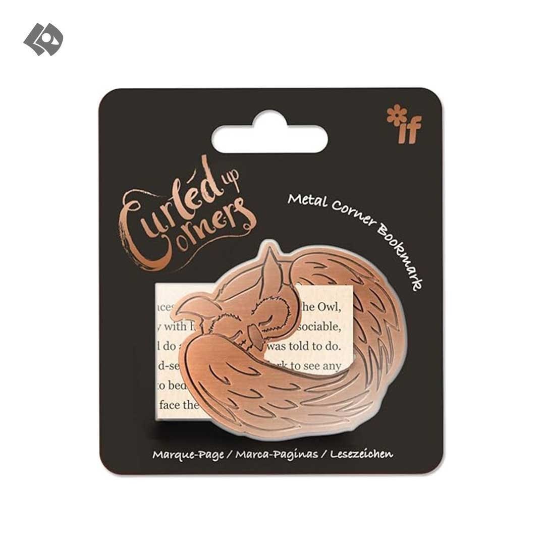 تصویر  بوک مارک پیچکی IF مدل Sleepy Owl  کد 36505