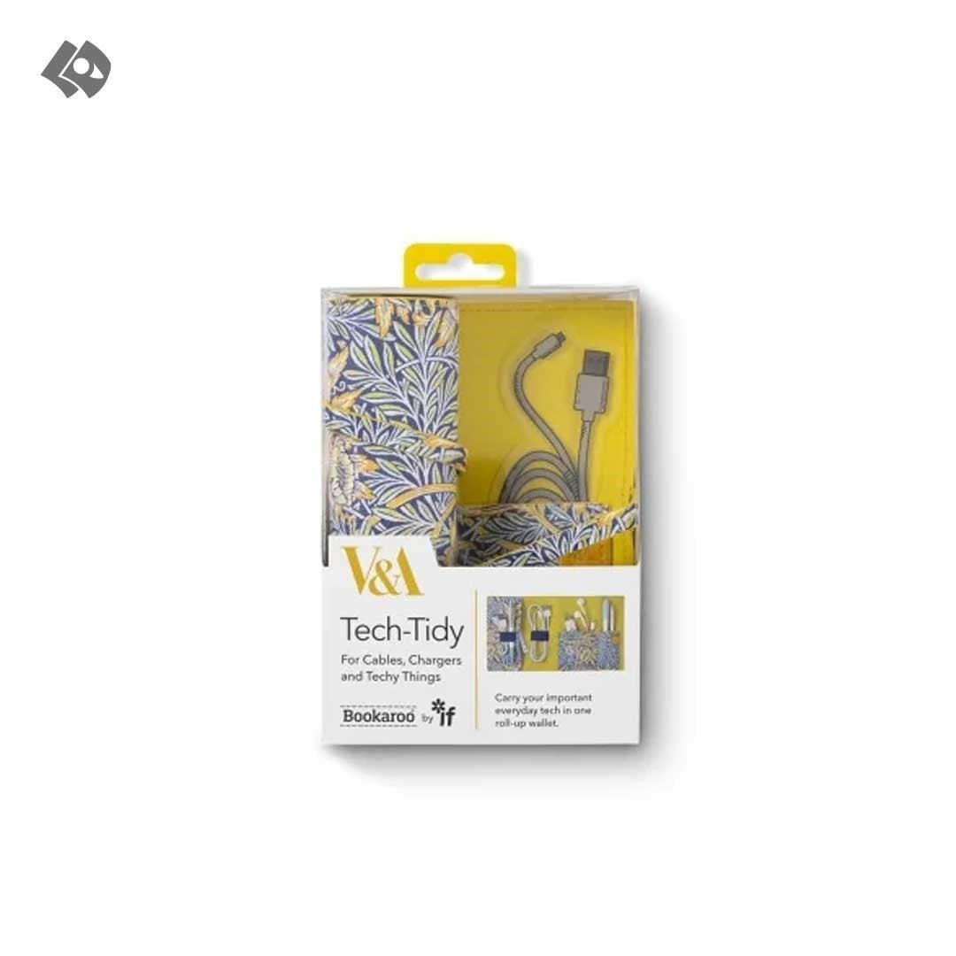 تصویر  کیف کابل شارژ IF مدل Morris Tulip and Willow کد 49201