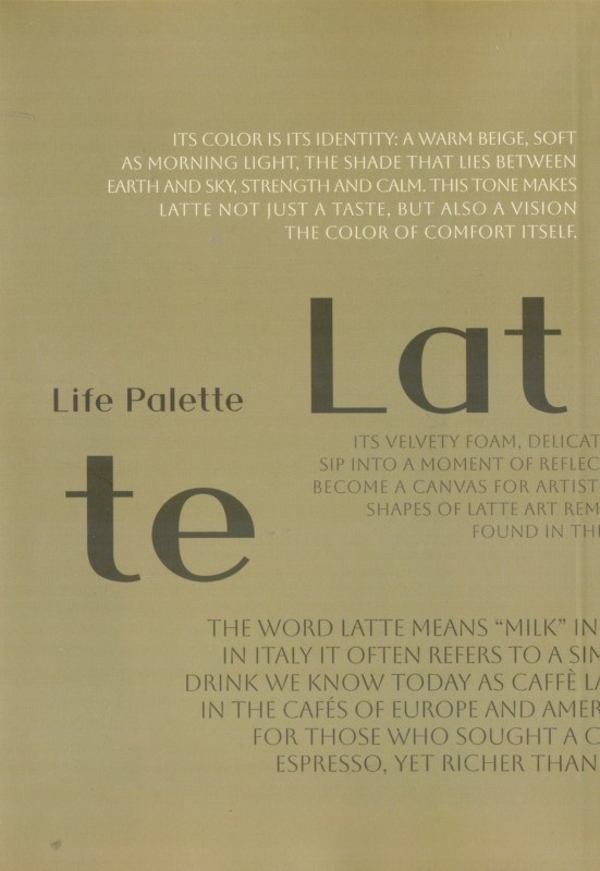 تصویر  دفتر یادداشت همین مدل Life طرح Latte