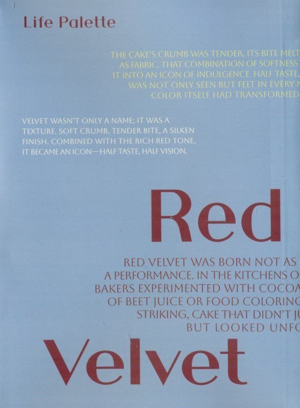 تصویر  دفتر یادداشت همین مدل Life طرح Red Velvet