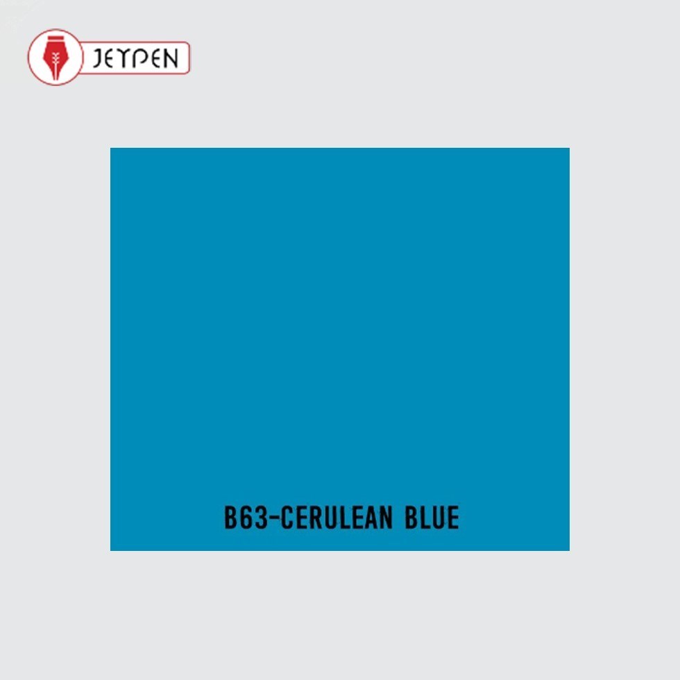 تصویر  ماژیک راندو تاچ بدنه مشکی رنگ آبی سرولیئن کد B63