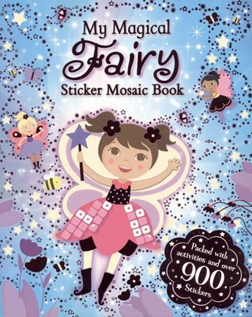 تصویر  My magical fairy sticker mosaic book
