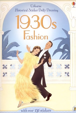 تصویر  Historical Sticker Dolly Dressing 1930s Fashion