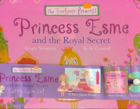 تصویر  Carrycase set with jigsaw princess esme and the royal secret