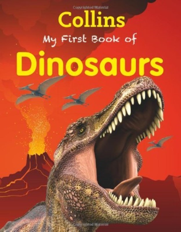 تصویر  My first book of dinosaurs