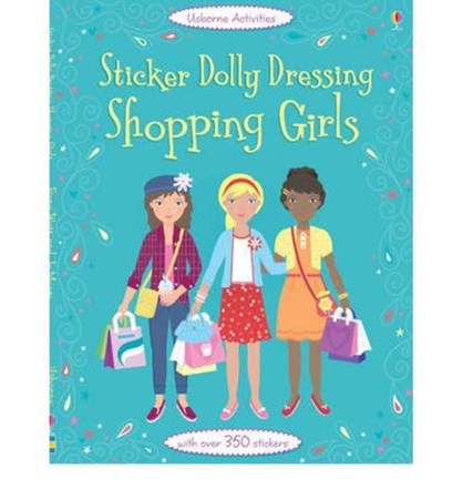 تصویر  Sticker dolly dressing shopping girls