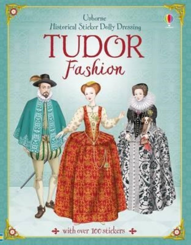تصویر  Historical sticker dolly dressing tudor fashion