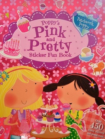 تصویر  Poppys pink and pretty sticker fun book