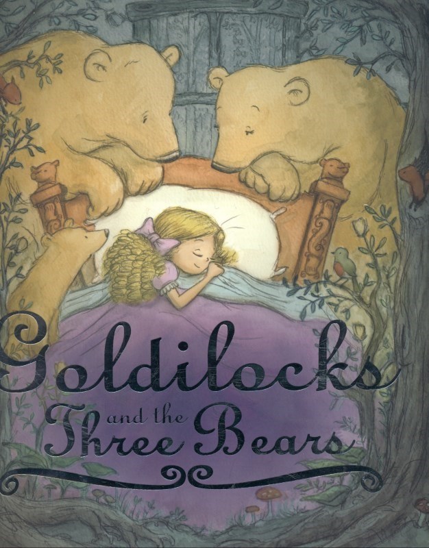 تصویر  Goldilocks and the three bears