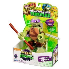 تصویر  Tmnt 6 talking turtles figure Im thinking