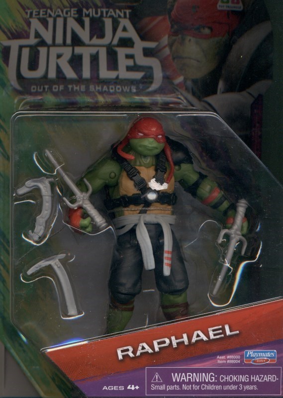 تصویر  raphael Tmnt movie basic figure asst