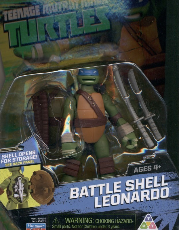 تصویر  battle shell leonardo 90500Tmnt basic figure