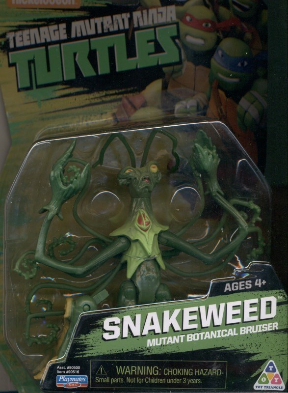 تصویر  snakeweed Tmnt basic figure asst