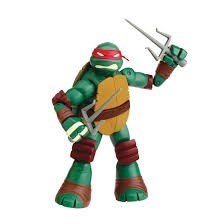 تصویر  Battle shell raphael tmnt basic figures 90500