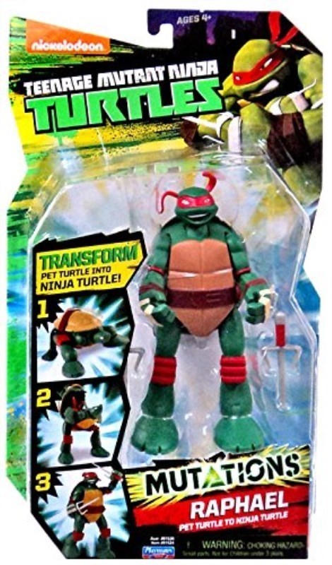 تصویر  Mutations pet turtle tmnt pet to ninja turtle raphael