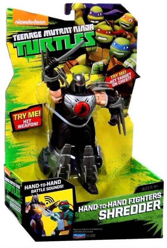 تصویر  Hand to hand fighters shredder tmnt delux figure asst