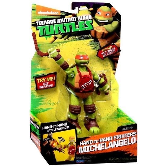 تصویر  Hand to hand fighters michelangelo tmnt delux figure asst