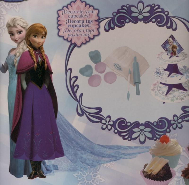 تصویر  Frozen cupcake set 8758