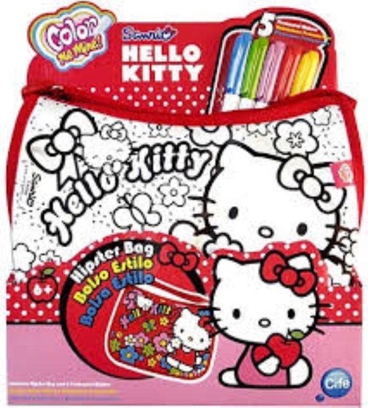 تصویر  color me mine hipster bag hello kitty 9229