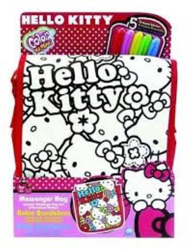 تصویر  color me mini massenger bag hello kitty 8873