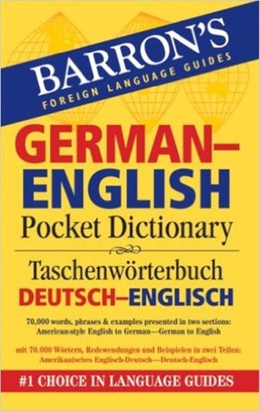 تصویر  German English pocket dictionary