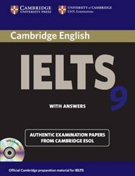 تصویر  Cambridge english ielts 9 with cd