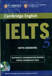 تصویر  Cambridge english ielts 5 with CD
