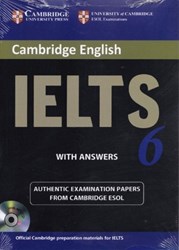 تصویر  Cambridge english ielts 6 with CD