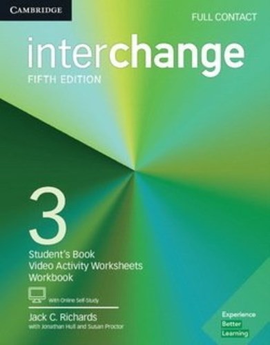 تصویر  Interchange 3 SB and WB(fifth edition) with CD
