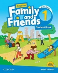 تصویر  American Family and friends 1 SB and WB (second edition with CD)