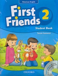 تصویر  American english first friend 2-SB and activity book with CD