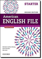 تصویر  American English file starter SB (second edition) online practice with CD