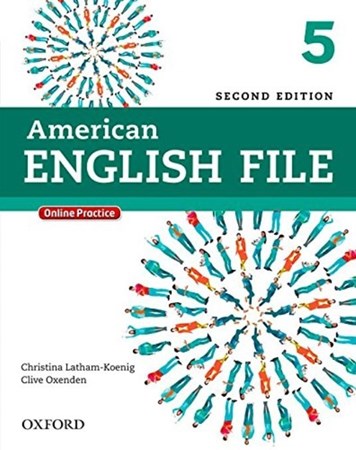 تصویر  American English file 5 SB (second edition) with CD online practice