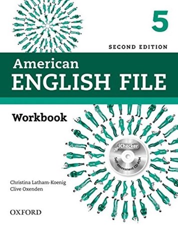 تصویر  American English file 5 WB (second edition) with CD