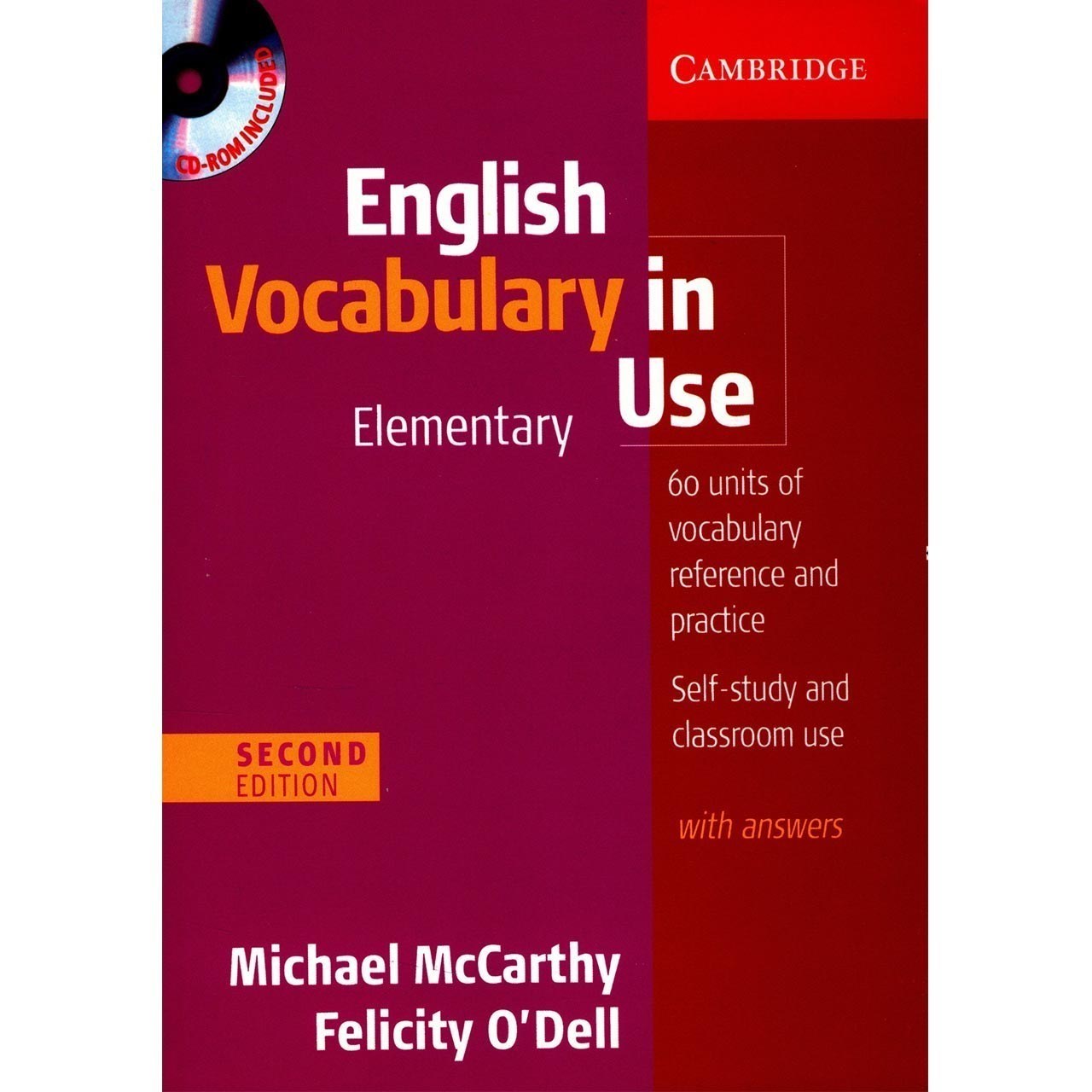 تصویر  English vocabulary in use elementary (second edition) with CD