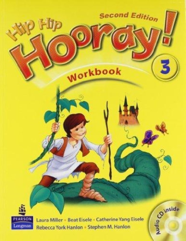 تصویر  Hip hip hooray 3 WB (second edition) with CD