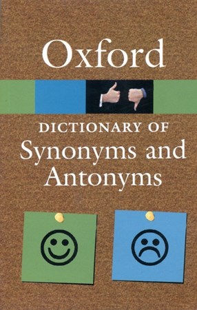 تصویر  Oxford dictionary of synonyms and antonyms