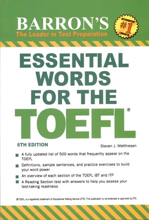 تصویر  Essential words for the TOEFL with CD