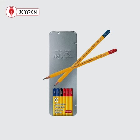 تصویر  ست 6 عددی مداد طراحی برونزیل