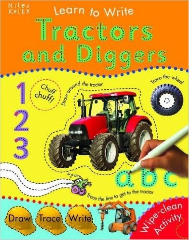 تصویر  Learn to Write Tractors and Diggers