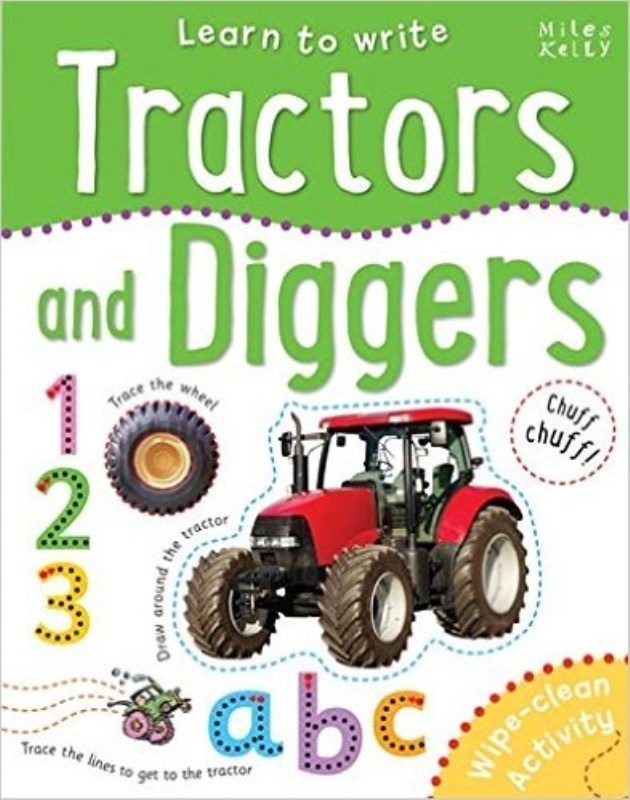 تصویر  Learn to Write Tractors and Diggers