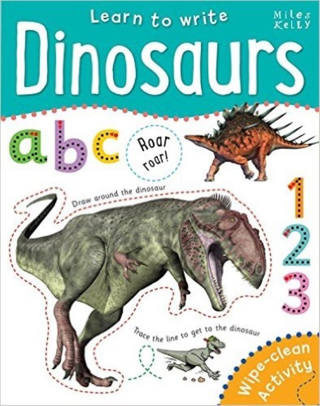 تصویر  Learn to Write Dinosaurs