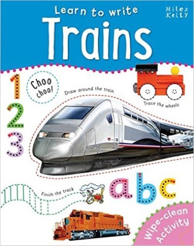 تصویر  Learn to Write Trains
