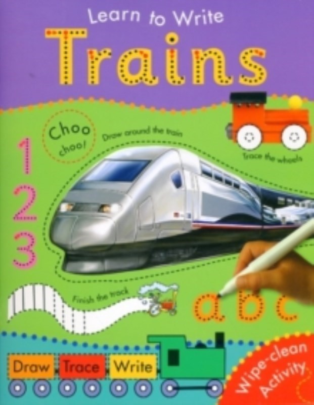 تصویر  Learn to Write Trains