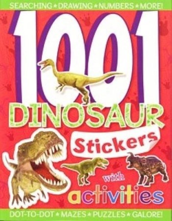 تصویر  1001 Stickers with Activities for dinosaur